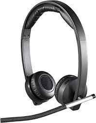 Logitech Wireless headset mono H820e Audífonos inalámbricos empresarial con micrófono